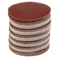 Круг абразивный шлифовальный на липучке Ø125 P400 (УПАКОВКА ПО 100ШТ)