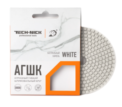 Алмазный Гибкий Шлифовальный Круг WHITE TECH-NICK D100/№BUFF